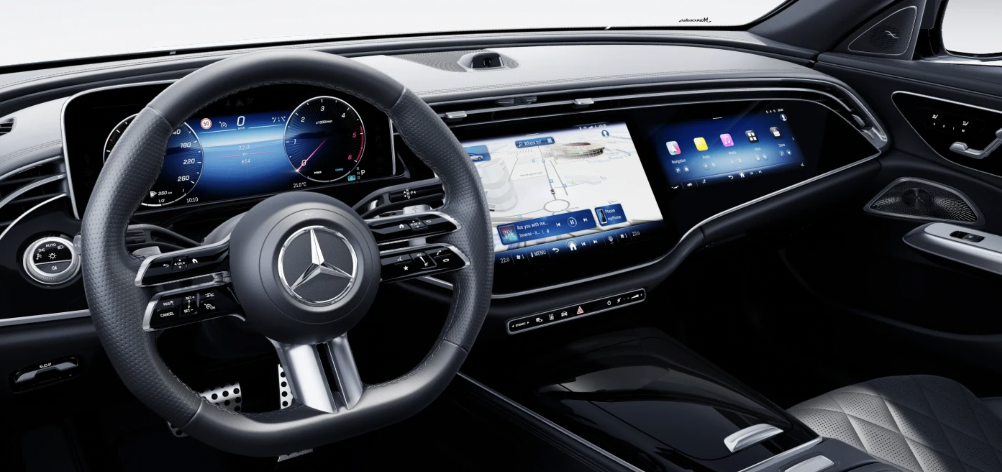 Mercedes E sedan 450d 4matic AMG | nový luxusní byznys sedan | nafta 390 koní | maximální výbava | nové auto ve výrobě | objednání online | super cena | auto eshop | AUTOiBUY.com